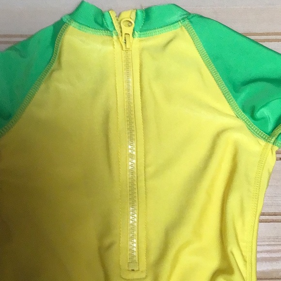 Wave Zone One Piece Jumping Happy Frog Child Unisex Swimsuit 24 Months - Picture 4 of 9